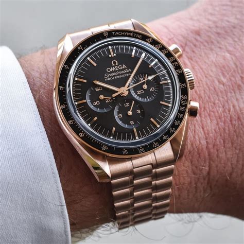 the sedna gold omega speedmaster